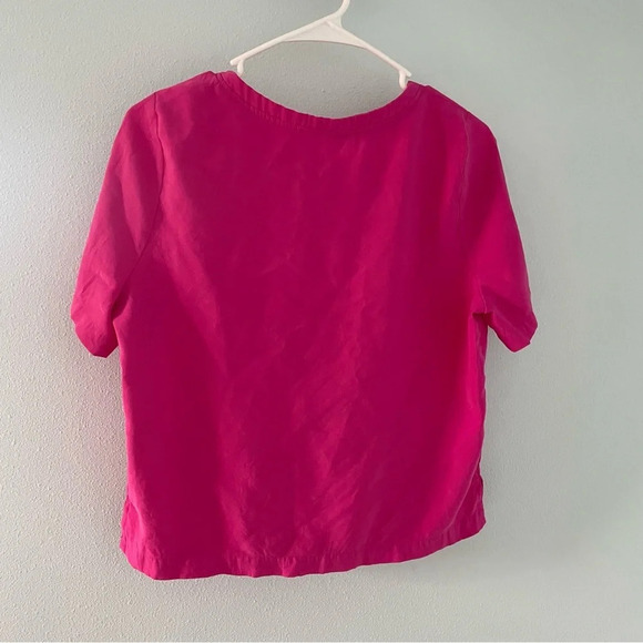 Good American pink tee size 2 medium - Picture 4 of 6